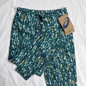 ASICS Womens Juniors New Strong 92 Love Core Train Printed Tight Apparel NEW‎ XS